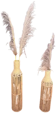 Jute vase
