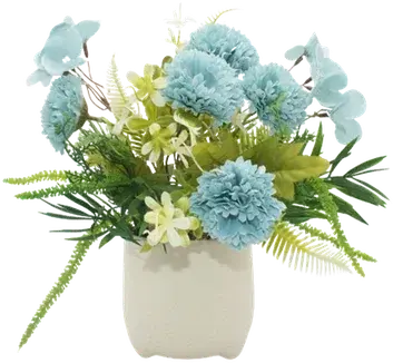 Fern and flowers in a vase