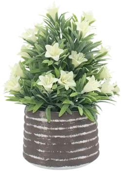 Fern and flowers in a vase