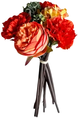 Orange rose bouquet