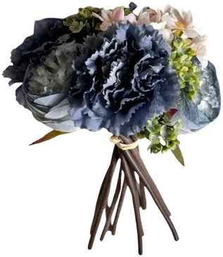 Blue rose bouquet