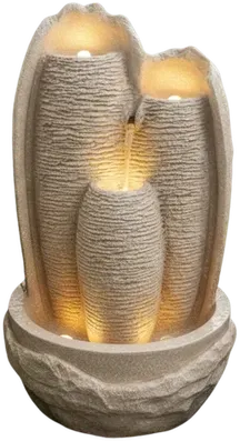 Beige fountain