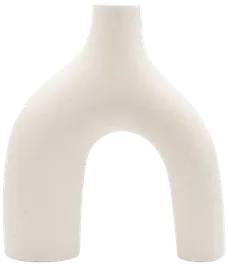 Asymmetric horseshoe vase