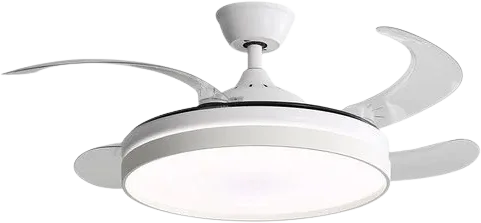Ceiling light with fan