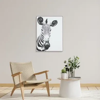 Zebra wall art