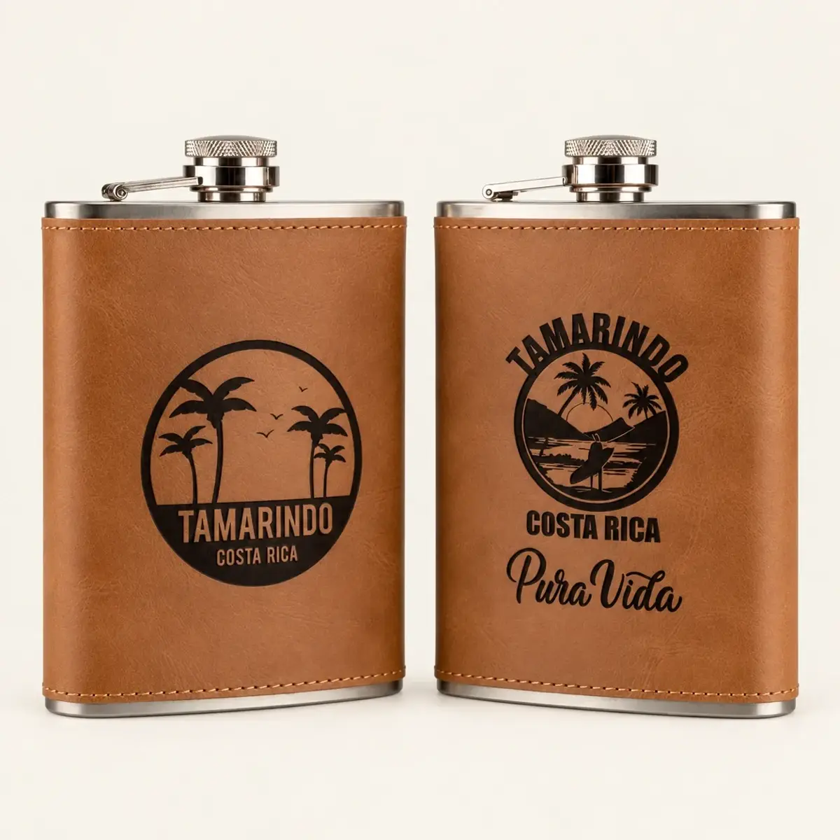 Engraved Hip Flasks — Wooden gifts & souvenirs