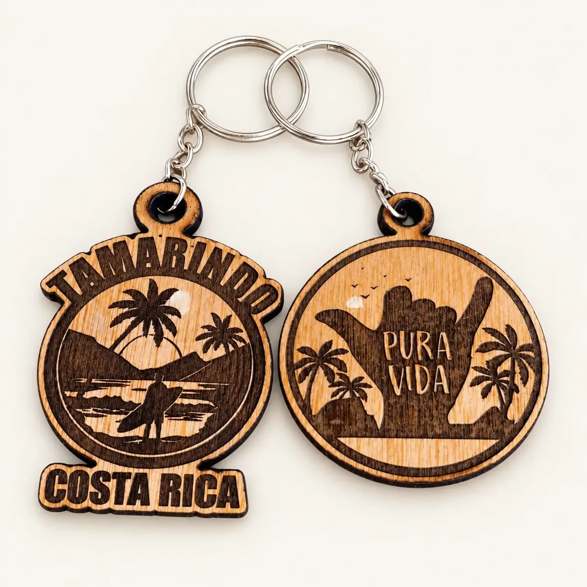 Wooden Keyrings — Wooden gifts & souvenirs